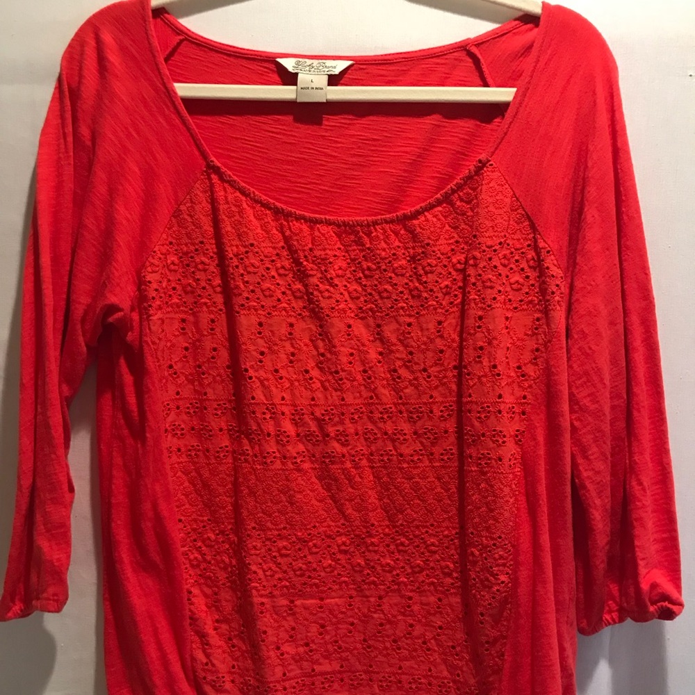 Lucky Brand Woman’s Top Size Large